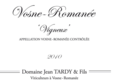 Domaine Jean Tardy & Fils. Vosne-Romanée "Vigneux"