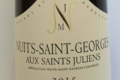 Domaine Jean-Marc Naudin. Nuits Saint Georges "Aux saints juliens"