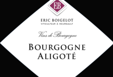 Domaine Eric Boigelot. Bourgogne aligoté