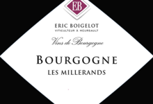 Domaine Eric Boigelot. Bourgogne Les Millerands
