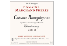 Domaine Marchand Frères. Coteaux Bourguignons blanc