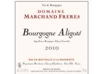 Domaine Marchand Frères. Bourgogne aligoté