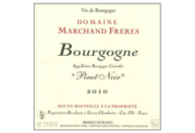 Domaine Marchand Frères. Bourgogne Pinot noir