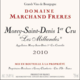 Domaine Marchand Frères. Morey-Saint-Denis 1er Cru Les Millandes