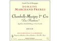 Domaine Marchand Frères. Chambolle-Musigny 1er Cru Les Sentiers