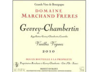 Domaine Marchand Frères. Gevrey-Chambertin Vieilles Vignes