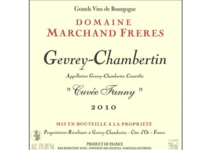 Domaine Marchand Frères. Gevrey-Chambertin Cuvée Fanny