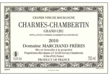 Domaine Marchand Frères. Charmes-Chambertin Grand Cru