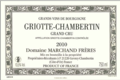 Domaine Marchand Frères. Griotte-Chambertin Grand Cru