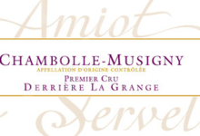Domaine Amiot-Servelle. Chambolle-Musigny Premier Cru Derrière-la-Grange