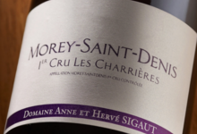 Domaine Sigaut. Morey-Saint-Denis 1er cru Les Charrières