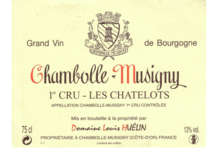 Domaine Louis Huelin. Chambolle-Musigny 1er cru Les Chatelots