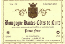 Domaine Louis Huelin. Bourgogne Hautes-Côtes de Nuits