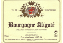Domaine Louis Huelin. Bourgogne aligoté