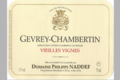Domaine Philippe Naddef. Gevrey-Chambertin Vieilles Vignes