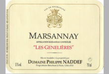 Domaine Philippe Naddef. Marsannay « Les Genelières » 