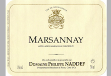 Domaine Philippe Naddef. Marsannay