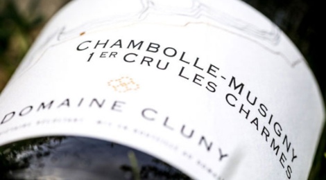 Domaine Cluny. Chambolle-Musigny 1er cru Les Charmes