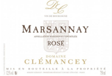 Domaine Clémancey. Marsannay rosé