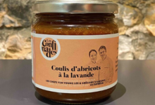 Les confinades. Coulis d'abricots à la lavande