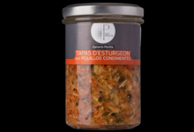Caviar Perlita. Tapas d’Esturgeon Aux Piquillos Condimentés