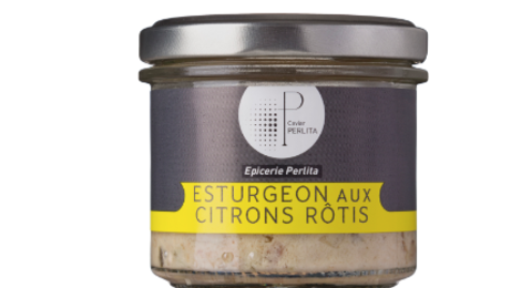 Caviar Perlita. Tartinable d’Esturgeon Aux Citrons Rôtis