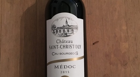 Château Saint Christoly 2015 - Cru Bourgeois AOC Médoc, 0.75l ( BOUTEILLE)