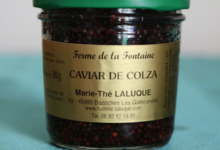 Huilerie Laluque. Graines de colza ''Caviar de colza''