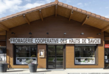 Magasin de vente directe de la Fromagerie Coopérative des Hauts de Savoie de Frangy