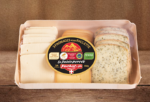Pochat & Fils. Plateau de 3 fromages pour raclette
