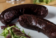 Charcuterie Commenges. Boudin aux oignons