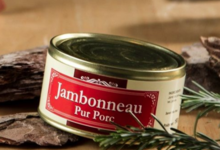 Charcuterie Commenges. boîte de jambonneau