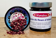 Mamaloux. Gelée de fleurs d'hibiscus