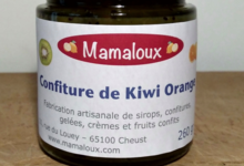 Mamaloux. Confiture de kiwi orange