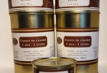 Lot Canard entier en conserve